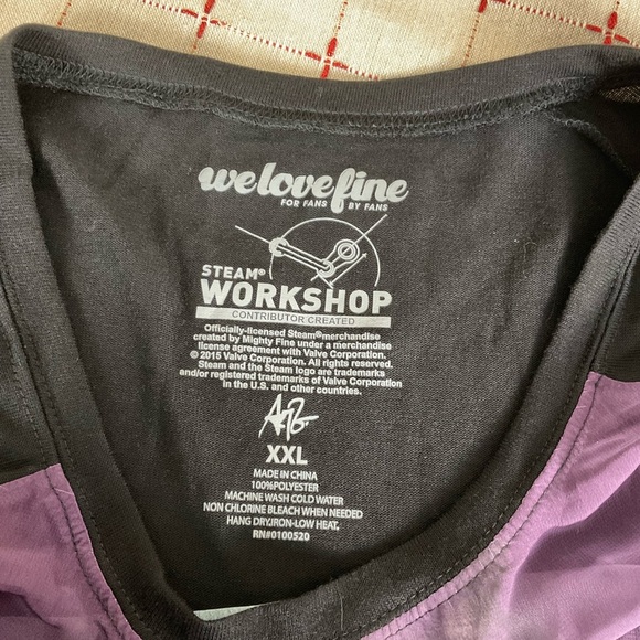 WeLoveFine DOTA 2 Templar Assassin Purple & Black Long Sleeve XXL Sheer Front - Picture 5 of 5